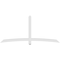 Ekena Millwork Bellingham Architectural Grade PVC Gable Bracket, 96"W x 44"H x 4"D x 4"F, 11/12 Pitch GBP096X44X0404BEL00 - alternate 5
